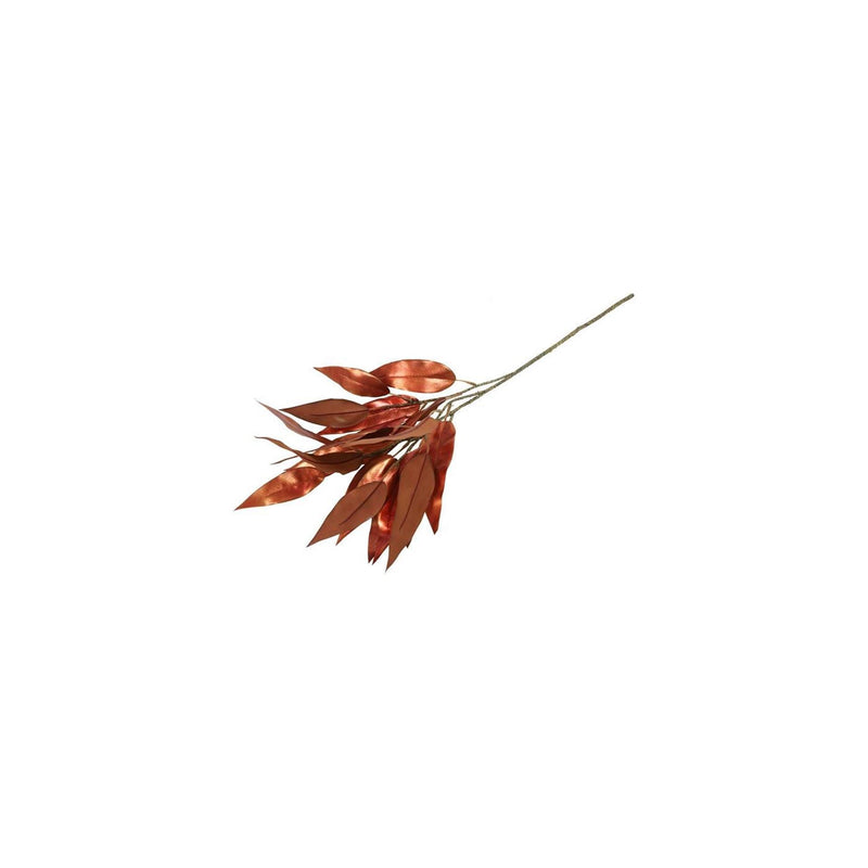 Cargue la imagen en el visor de la galería, Countryfield kunsttak eucalyptus s metallic koper 20xh70cm