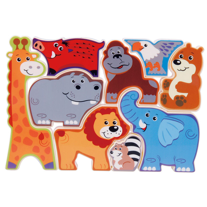 Load image into Gallery viewer, Playgo play puzzel safari