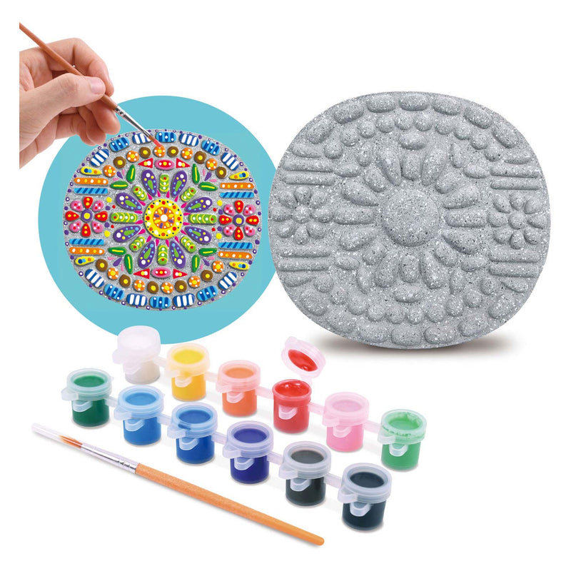 Load image into Gallery viewer, Playgo verf je eigen cementen stepping stone - 14dlg.