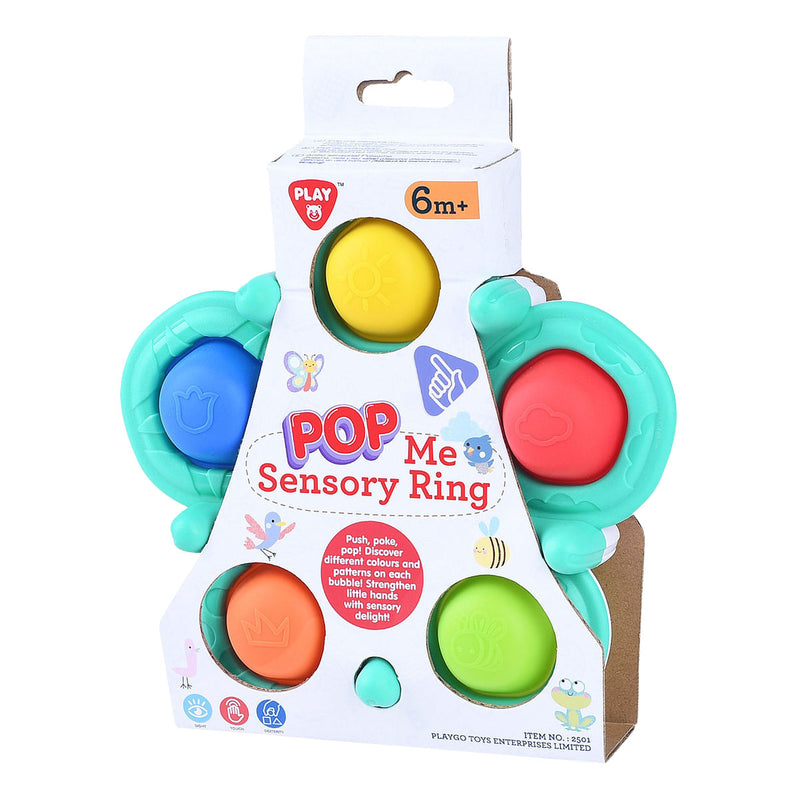 Afbeelding laden in galerijviewer, Playgo baby sensorische ring met ballen - 6dlg.