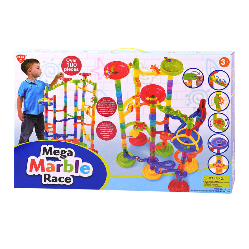 Afbeelding laden in galerijviewer, Playgo play knikkerbaan mega race, 100dlg.
