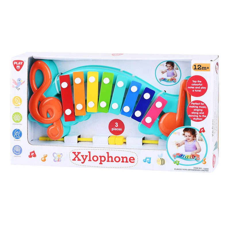 Chargez l'image dans la visionneuse de la galerie, Playgo xylofoon met muzieknoten - 3dlg.
