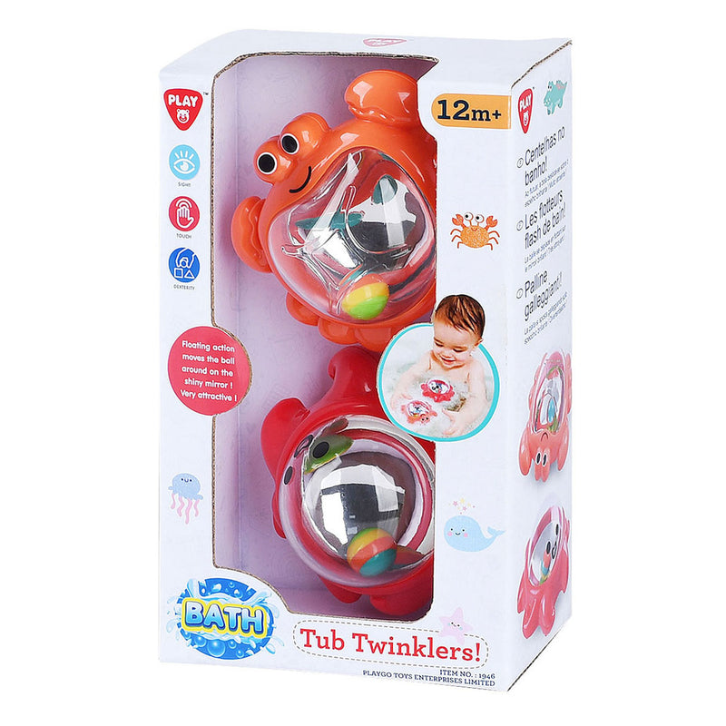 Afbeelding laden in galerijviewer, Playgo badspeelgoed tub twinklers - krab en octopus - 2st.