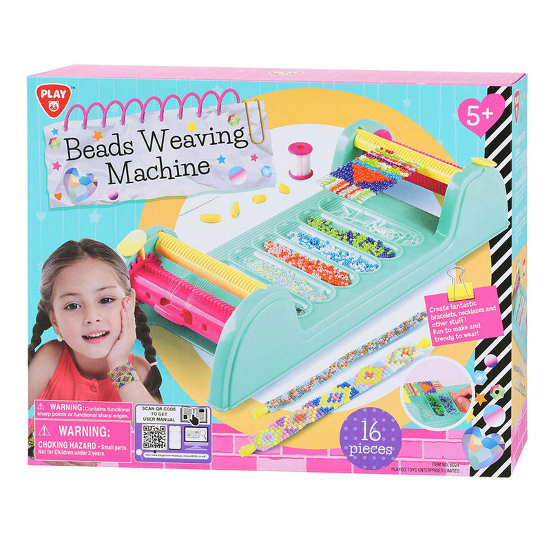 Chargez l'image dans la visionneuse de la galerie, Playgo play armbanden weefmachine set - kralen speelgoed creatief 16-delig.