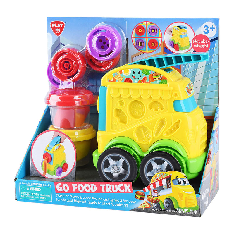 Load image into Gallery viewer, Playgo foodtruck kleiset - 2 kleipotjes