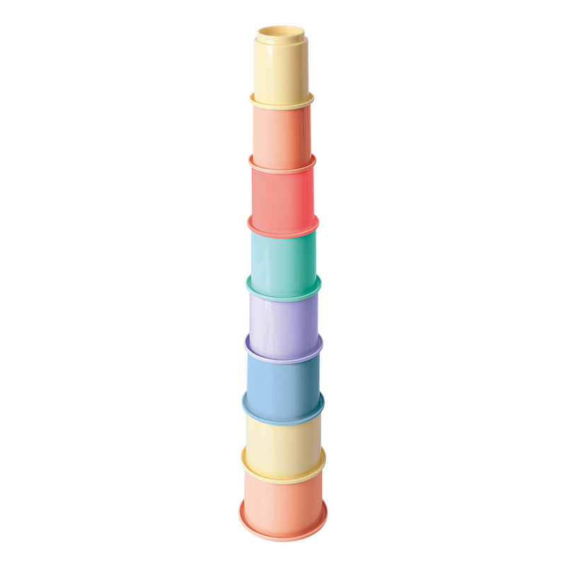 Load image into Gallery viewer, Playgo stapelblokken regenboog - 8dlg.