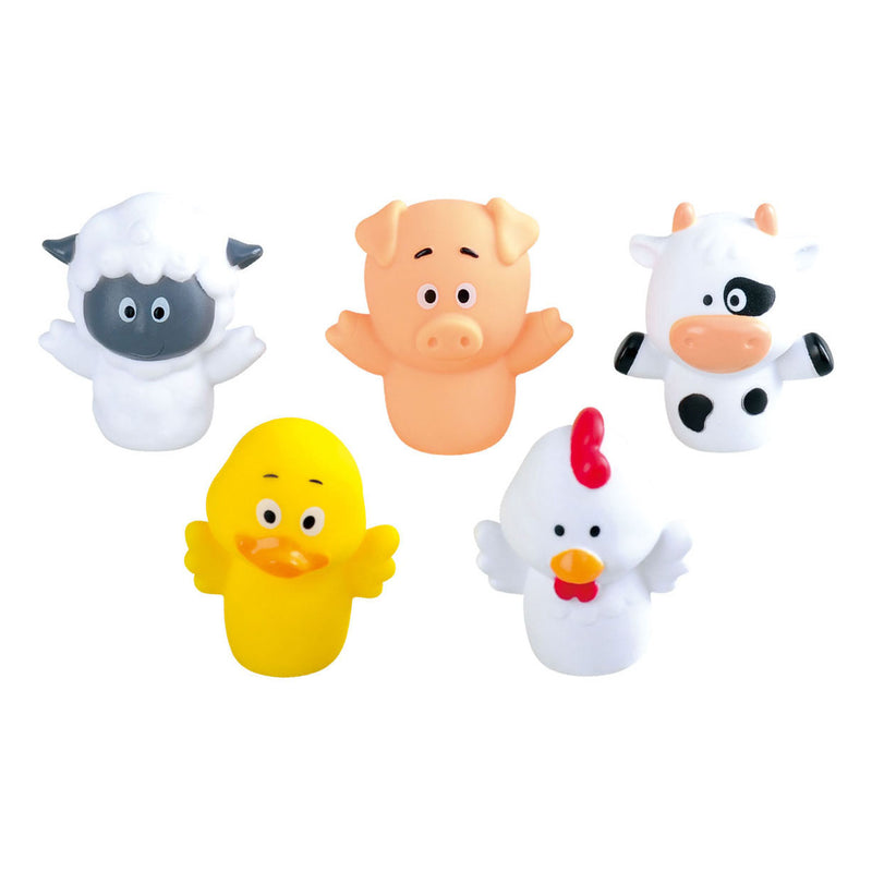 ギャラリービューアに画像をロードする, Playgo vingerpoppetjes boerderijdieren - 5st.