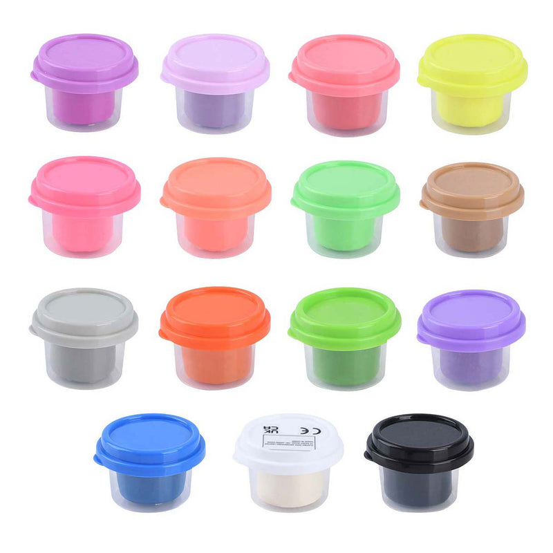 Afbeelding laden in galerijviewer, Playgo rainbow kleiset - 15 kleipotjes