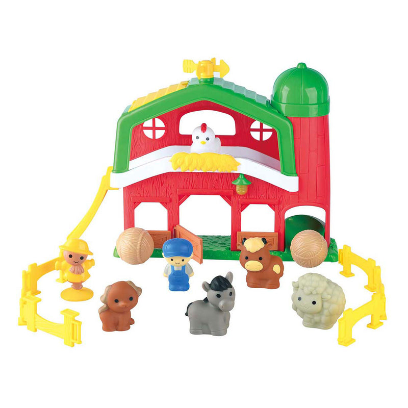 Load image into Gallery viewer, Playgo boerderij met dieren speelset - 17dlg.