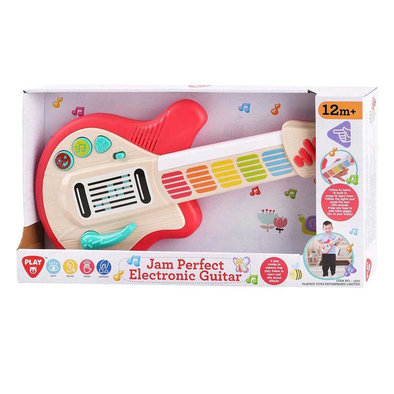 Afbeelding laden in galerijviewer, Playgo elektrische gitaar jam perfect
