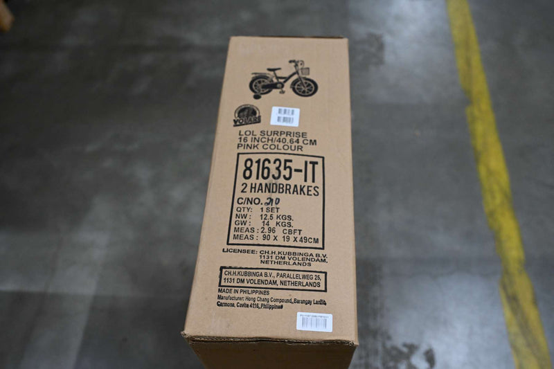 Load image into Gallery viewer, LOL Surprise Kinderfiets - Meisjes - 16 inch - Roze - Twee Handremmen