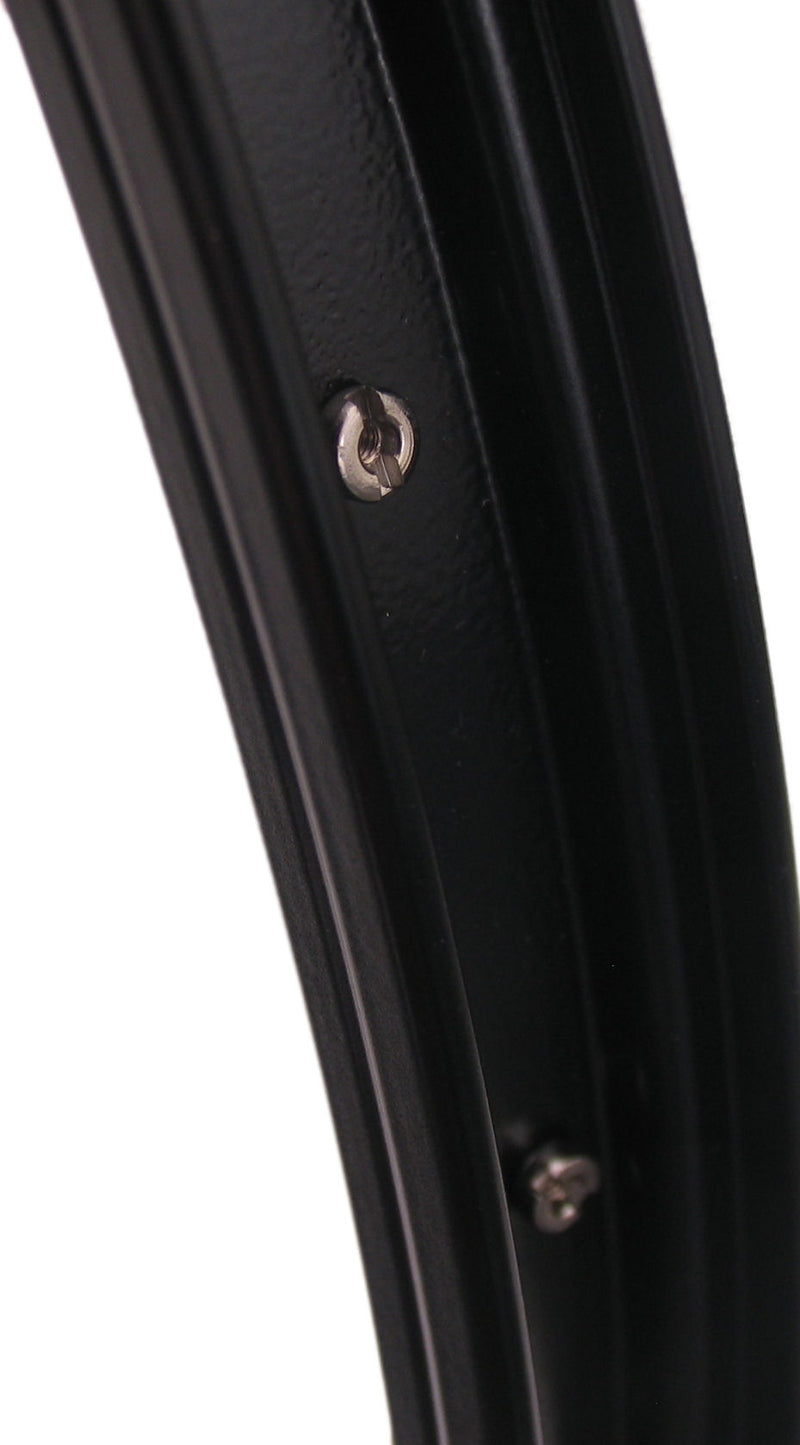 Load image into Gallery viewer, Voorwiel 28 622*21C aluminium naaf en velg zwart