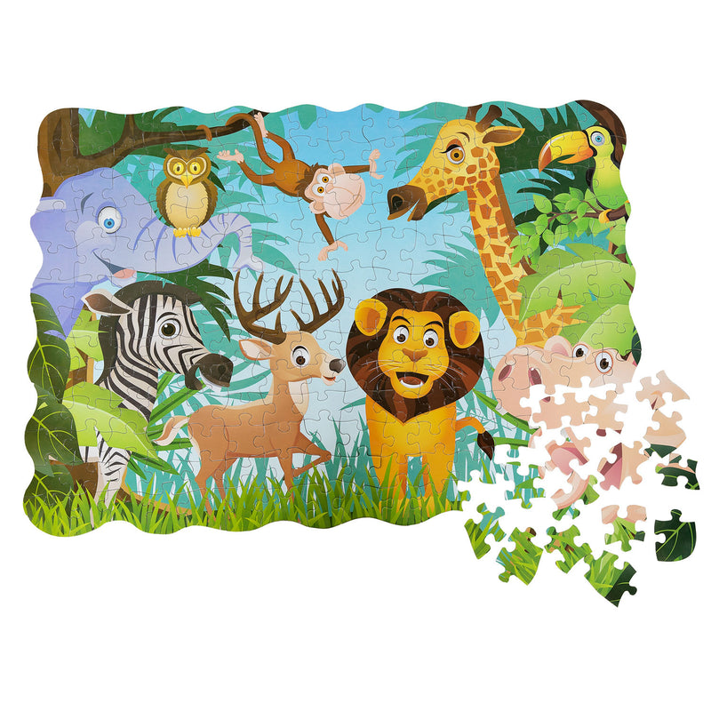 Load image into Gallery viewer, Vrolijke Dieren Legpuzzel XL 208st.