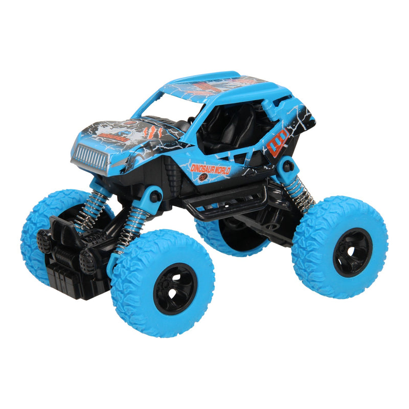 Load image into Gallery viewer, Die-cast Pull Back Monstertruck Dino, 1:32