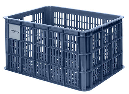 Load image into Gallery viewer, Basil fietskrat L - groot - 40 liter - blauw
