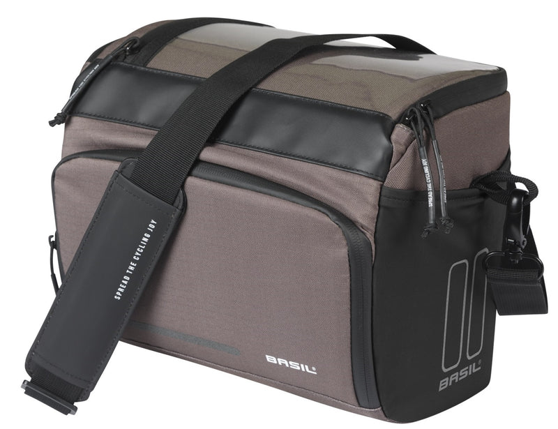 Load image into Gallery viewer, Basil stuurtas move kf 7-8 liter 17 x 23 x 20 cm - bruin