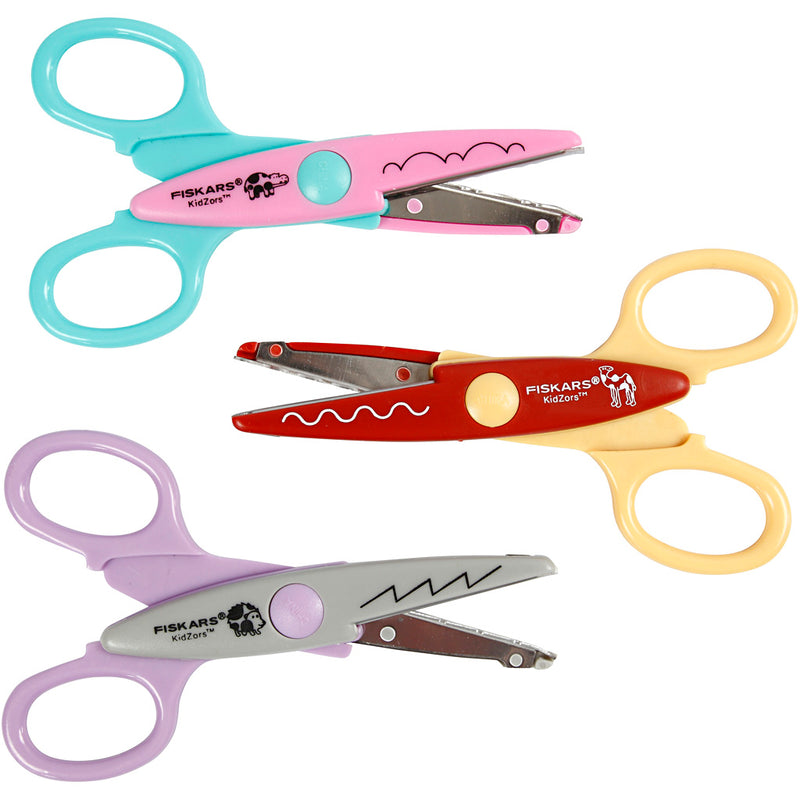 Load image into Gallery viewer, Creativ company https: www.cchobby.nl fiskars-kidzors-kartelscharen-nijlpaard-kameel-egel-3-stuk-1-doos