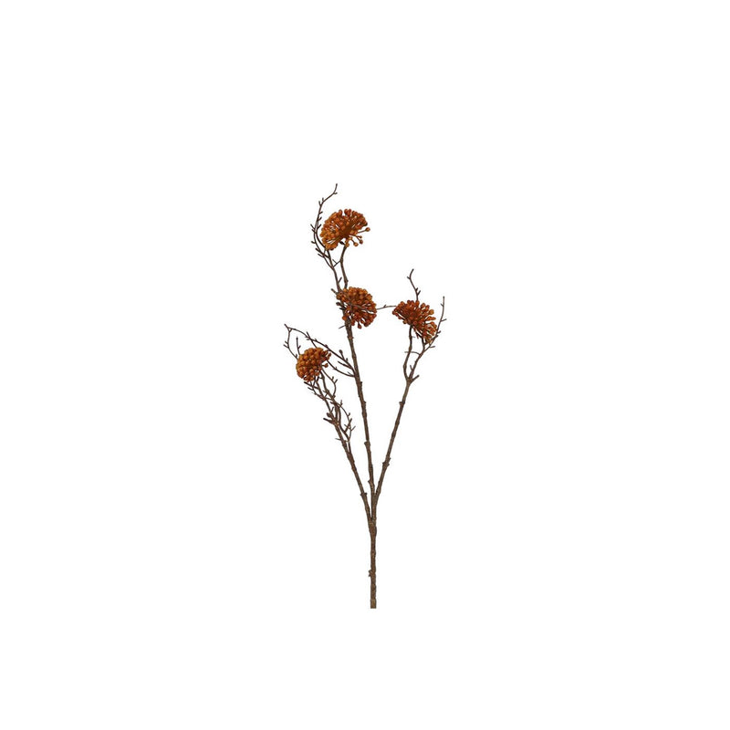 Cargue la imagen en el visor de la galería, Countryfield kunstbloem helix oranje 75x13x6,5cm
