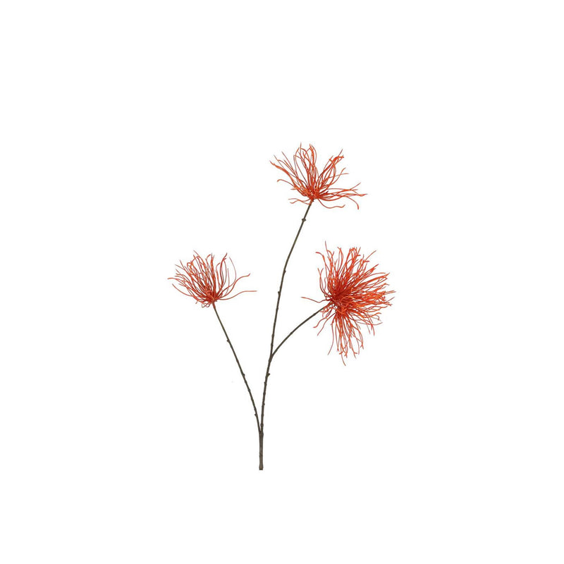 Afbeelding laden in galerijviewer, Countryfield kunstbloem grevillea s oranje 94x24x13cm