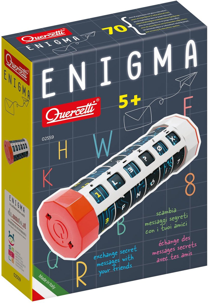 Afbeelding laden in galerijviewer, Quercetti enigma geheime berichten