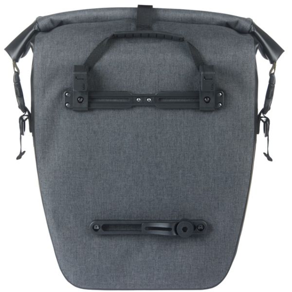 Afbeelding laden in galerijviewer, Basil tas navigator storm enkel medium grijs 12-15l
