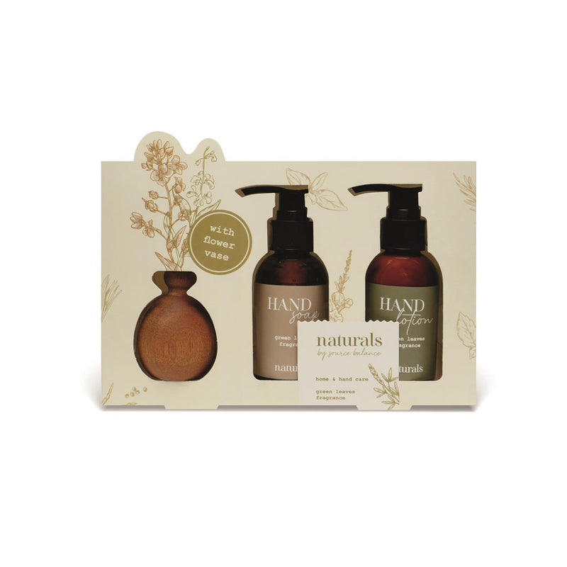 Load image into Gallery viewer, Naturals bad giftset met vaas