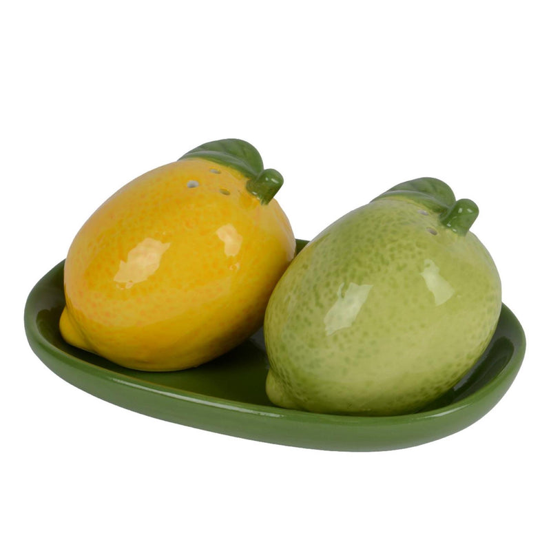 Afbeelding laden in galerijviewer, Decoris citroen dolomiet 2 stuks op schaal 13x8.2x6cm groen kleur(en)