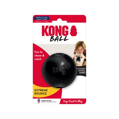 Load image into Gallery viewer, Kong Extreme rubber bal zwart