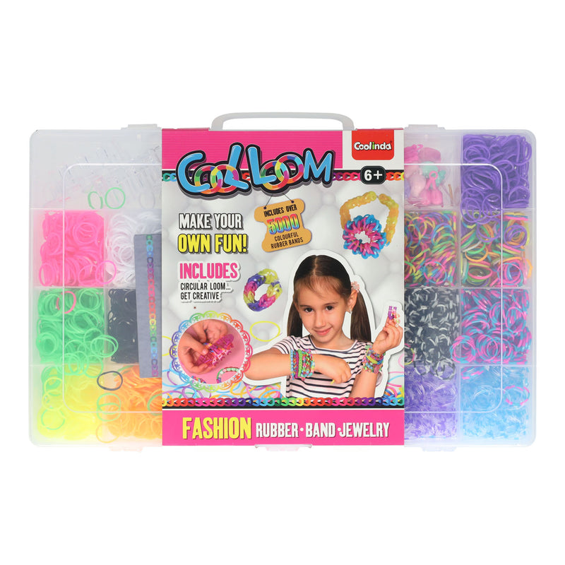Afbeelding laden in galerijviewer, Paulinda loom opbergbox creatief speelgoed 5000dlg kleurrijke loombandjes.