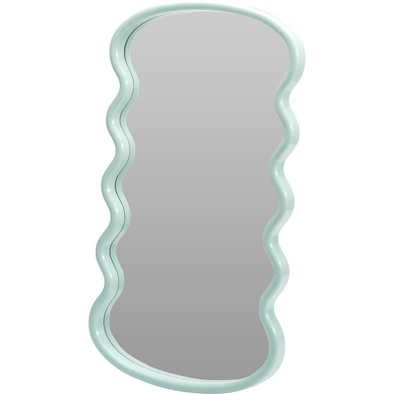 Cargue la imagen en el visor de la galería, Home styling spiegel wave kunststof 55x30x2,5cm