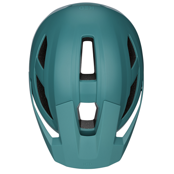 Load image into Gallery viewer, Ked fietshelm embrace m (54-58cm) - mat blauwgroen