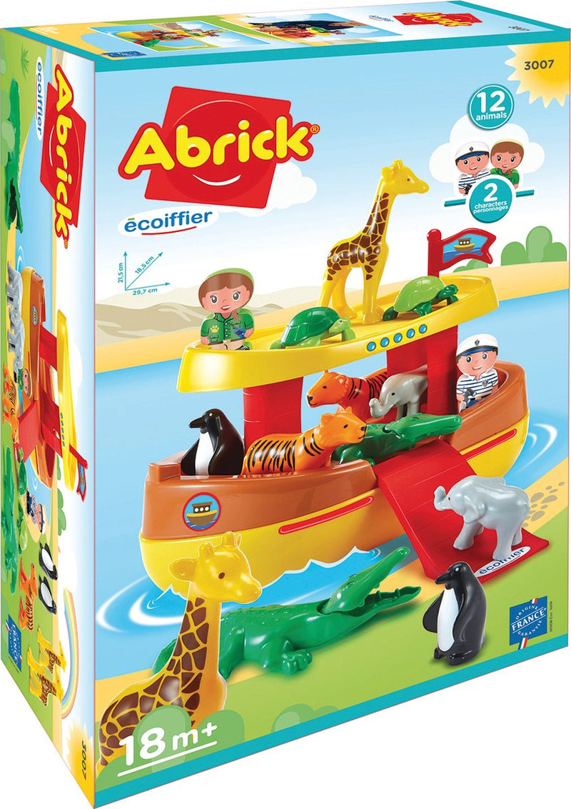 Afbeelding laden in galerijviewer, Abrick playset ecoiffier noah's ark 14 onderdelen