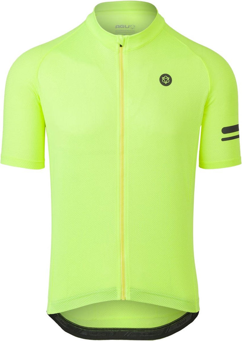 Afbeelding laden in galerijviewer, Core fietsshirt ss essential heren yellow neon