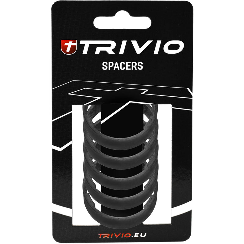 Load image into Gallery viewer, Trivio - spacer 10mm 1-1 8 carbon ud matte - 5 stuks