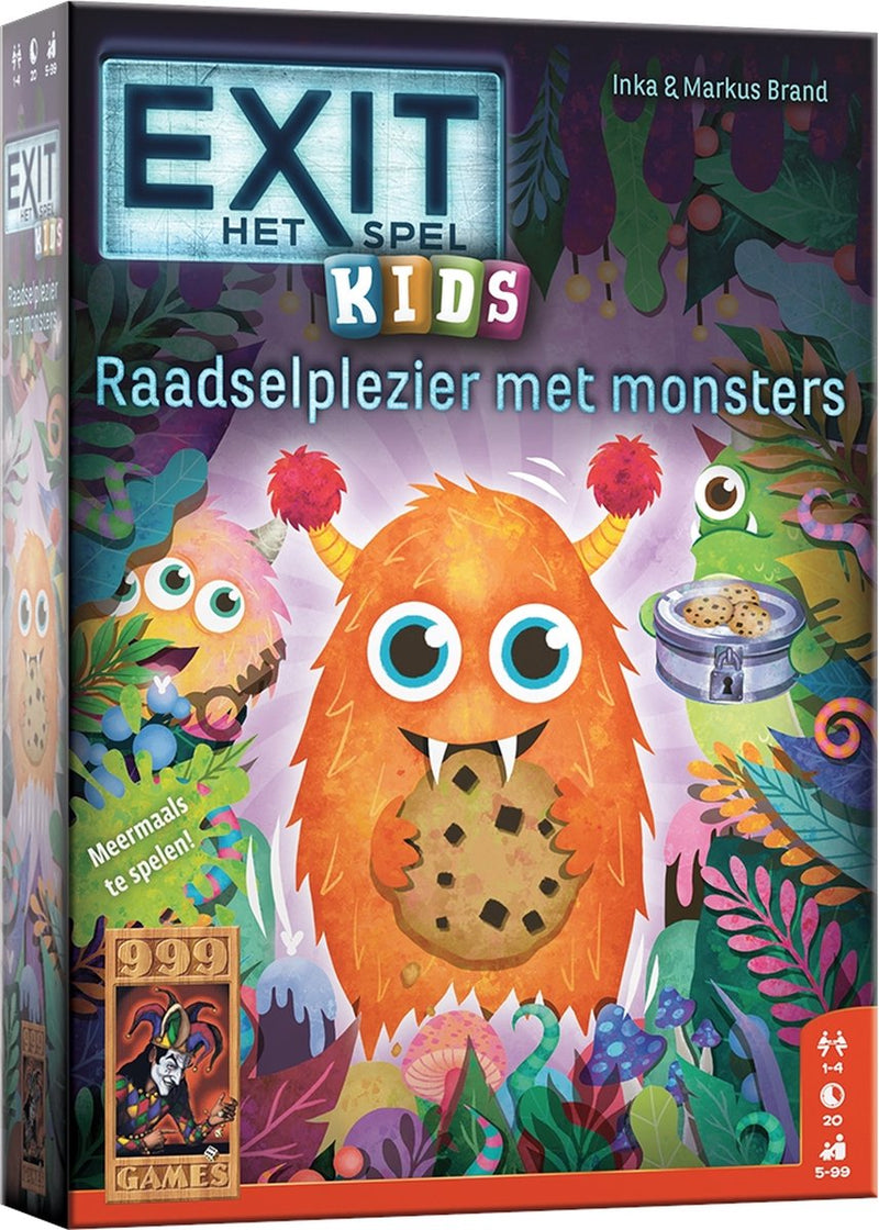 Afbeelding laden in galerijviewer, 999games 999 games exit - kids raadselplezier met monsters