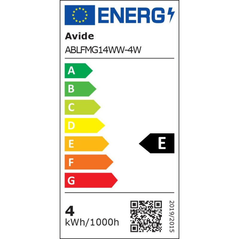 Chargez l'image dans la visionneuse de la galerie, Avide led lamp filament 470lm 4,5w e14 w