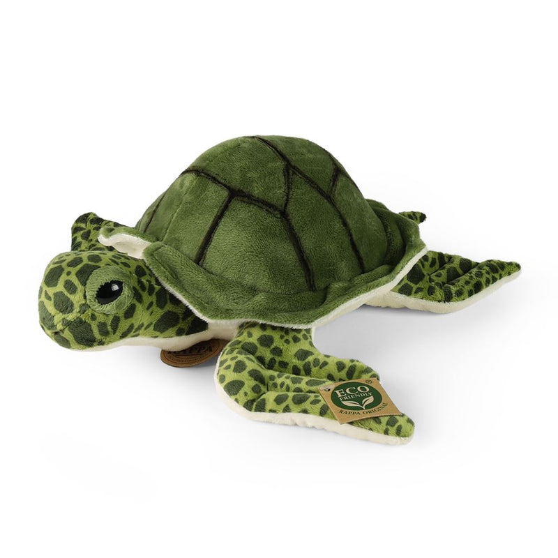 Afbeelding laden in galerijviewer, Pluche zoutwater schildpad 25 cm eco-vri