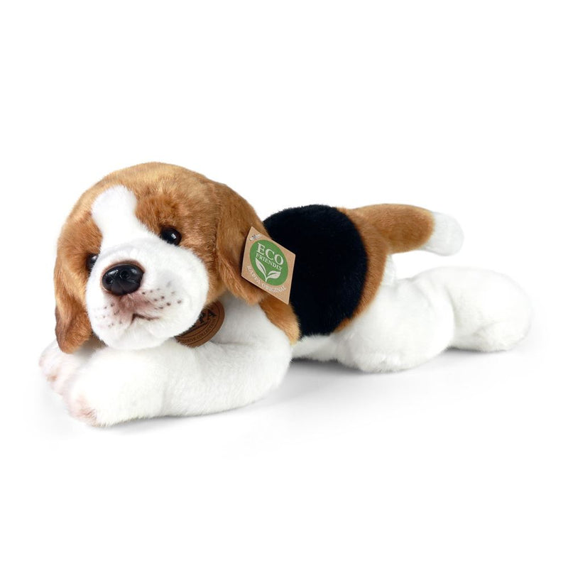 Afbeelding laden in galerijviewer, Pluche beagle 30 cm eco-vriendelijk