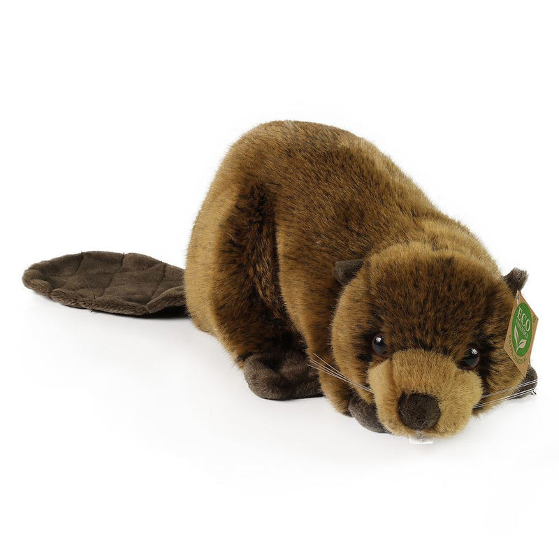 Afbeelding laden in galerijviewer, Pluche bever 28 cm eco-vriendelijk