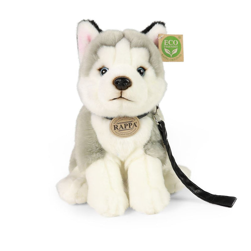 Chargez l'image dans la visionneuse de la galerie, Pluche husky hond 28 cm eco-vriendelijk