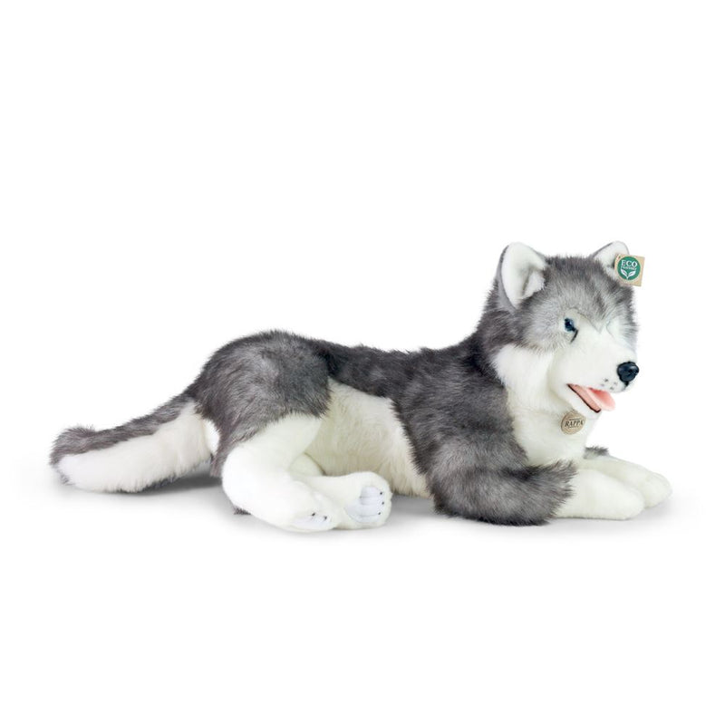 Chargez l'image dans la visionneuse de la galerie, Pluche husky hond 60 cm eco-vriendelijk