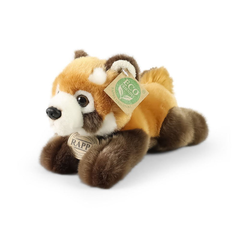 Afbeelding laden in galerijviewer, Pluche rode panda liggend 20 cm eco-vrie
