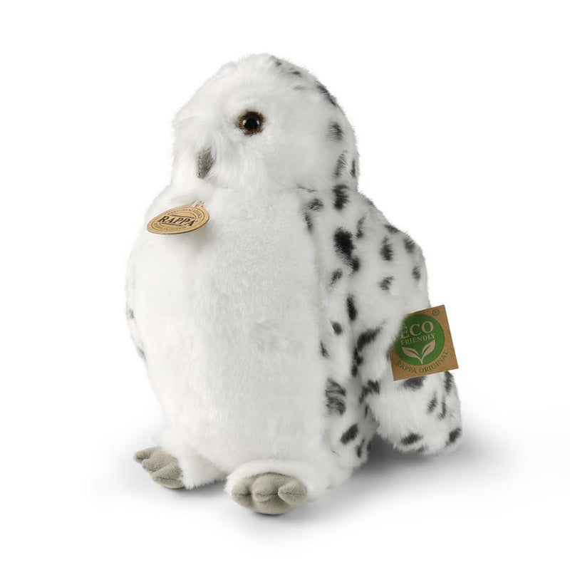 Chargez l'image dans la visionneuse de la galerie, Pluche witte uil 28 cm eco-vriendelijk