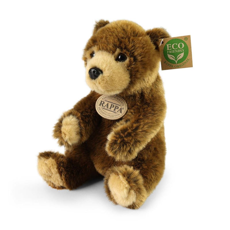 Afbeelding laden in galerijviewer, Pluche bruine beer 19 cm eco-friendly