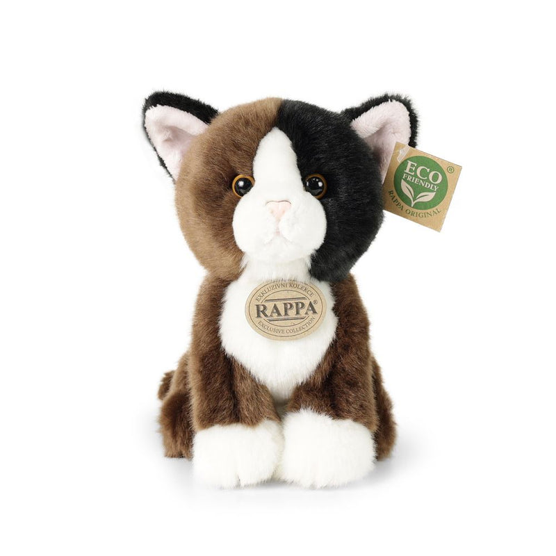 Afbeelding laden in galerijviewer, Pluche driekleurige kat 18 cm eco-vriend