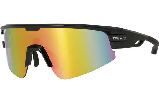 Laden Sie das Bild in Galerie -Viewer, Trivio - fietsbril octo zwart revo roze + adapterstuk voor glazen op sterkte