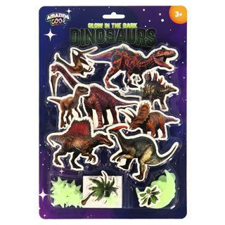 ギャラリービューアに画像をロードする, Amazing cool dino glow in the dark set | 6 stuks