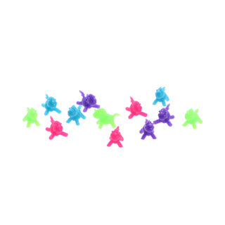 Load image into Gallery viewer, No brand unicorn kruipende sticky raamlopers 12 stuks | 12 stuks