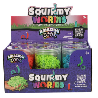 ギャラリービューアに画像をロードする, Amazing cool squirmy worms in pot 3 assorti | 12 stuks