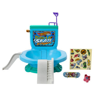 Laden Sie das Bild in Galerie -Viewer, Hot wheels skate flushin skate bowl